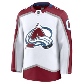 Dresovi Colorado Avalanche 2024-25 Fanatics Premium Custom Gostujući Bijela - Muške